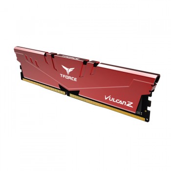 Team T-Force Vulcan Z Red 16GB 2x8GB 3200MHz CL16 DDR4 Gaming Ram (TLZRD416G3200HC16CDC01)