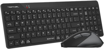 A4 TECH FG2400 Q 2.4 GHZ AİR2 SİYAH KLAVYE+MOUSE